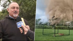 'Cuando se viene hacia nosotros...': Impactante relato de director de escuela afectada por tornado en Requínoa