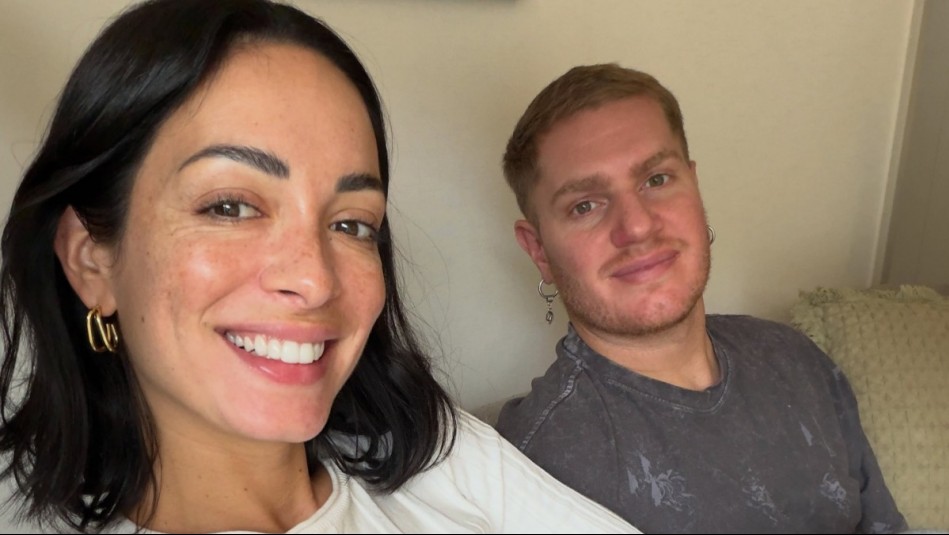 paula bolatti y su pareja felipe thompson.