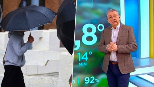 Jaime Leyton descartó precipitaciones para este jueves 29 de octubre en Santiago.