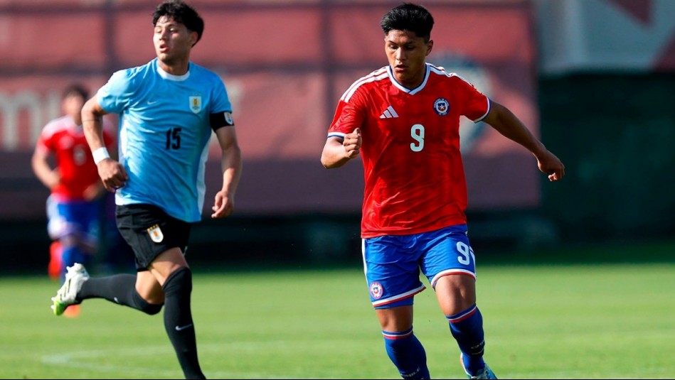 La Roja Sub 17 enfrenta HOY sábado 31 de octubre a Uruguay.