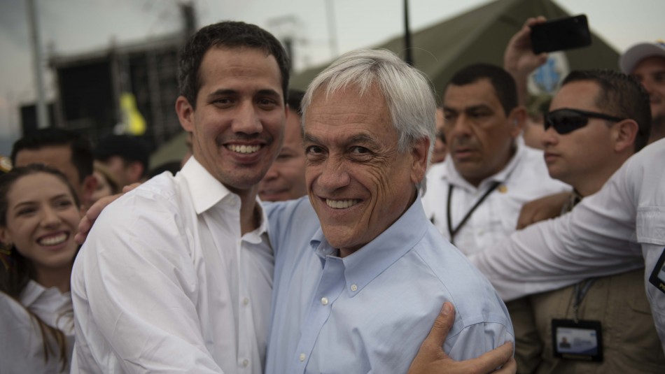 Piñera invitó al líder opositor a Chile./ Agencia Uno