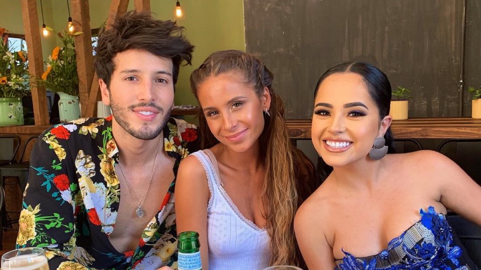 Sebastián Yatra, Camila Gallardo y Becky G / Instagram @sebastianyatra