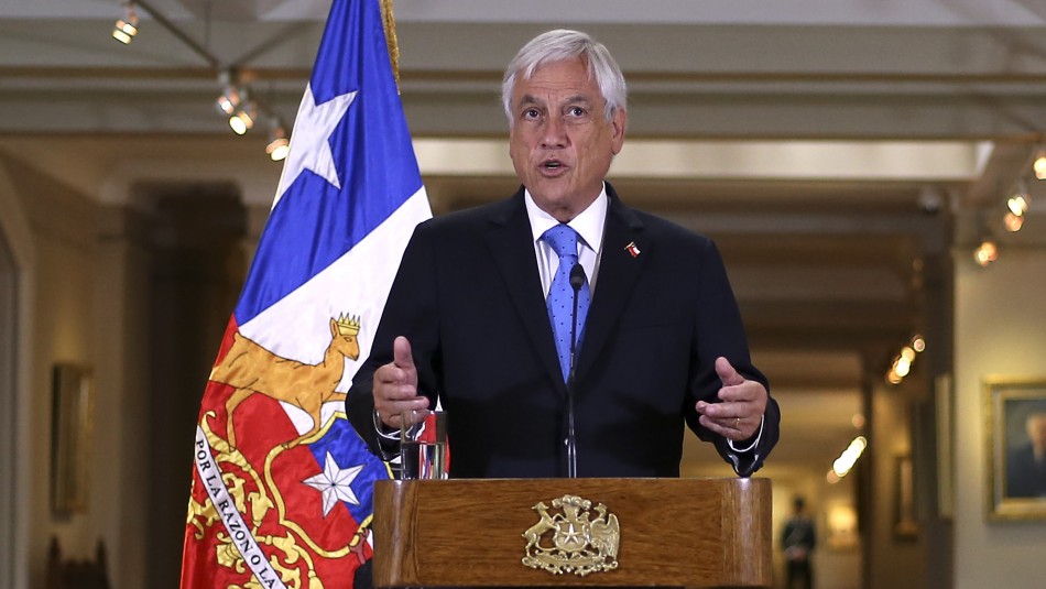 Sebastián Piñera / Agencia Uno.