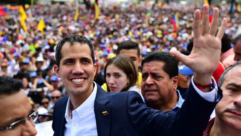 Juan Guaidó arribó a Venezuela / AFP