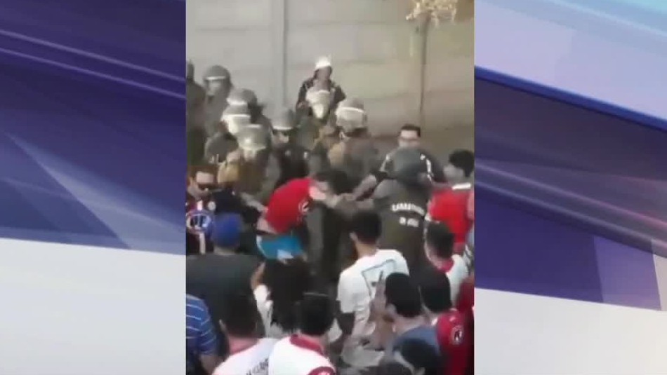 [VIDEO] Hincha de Unión San Felipe es brutalmente golpeado por Carabineros