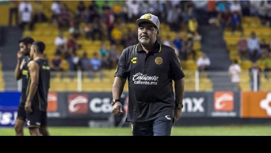 Maradona criticó a la Albiceleste. / AFP