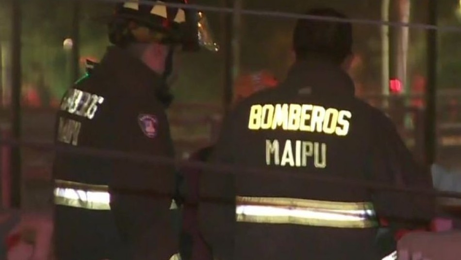 Incendio de mediagua deja un muerto en Maipú / Redes sociales.