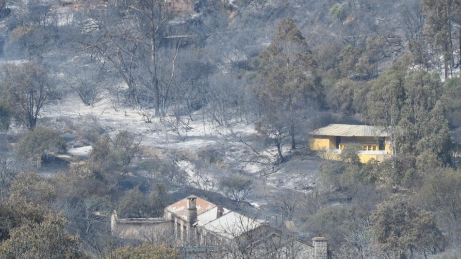 Incendio en Limache / Agencia Uno