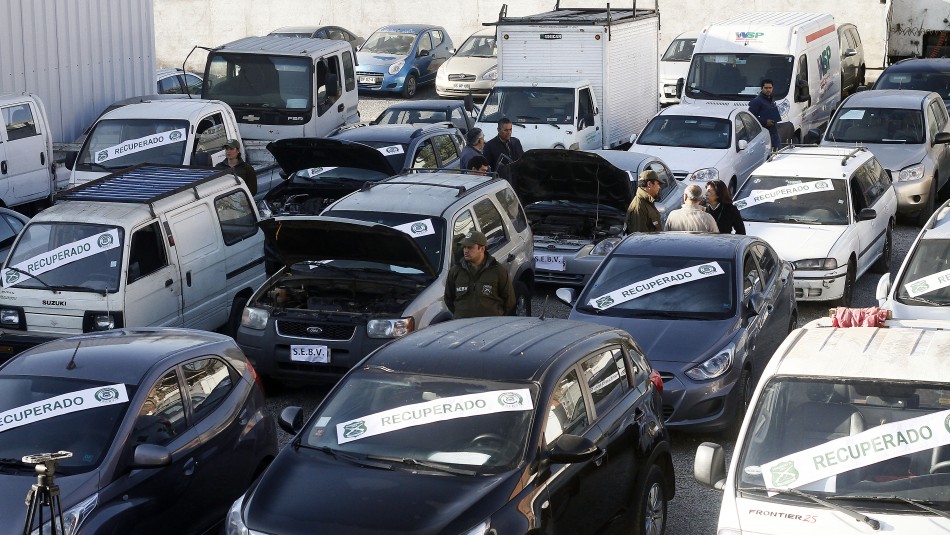 Informe policial da cuenta de cómo operan las bandas que roban vehículos en Chile