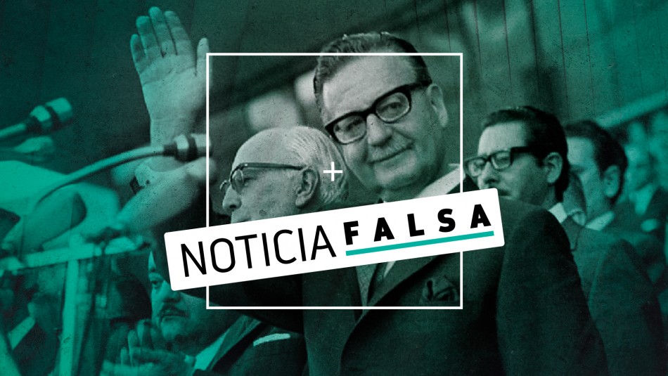 La falsa frase en que Allende asegura que la objetividad 