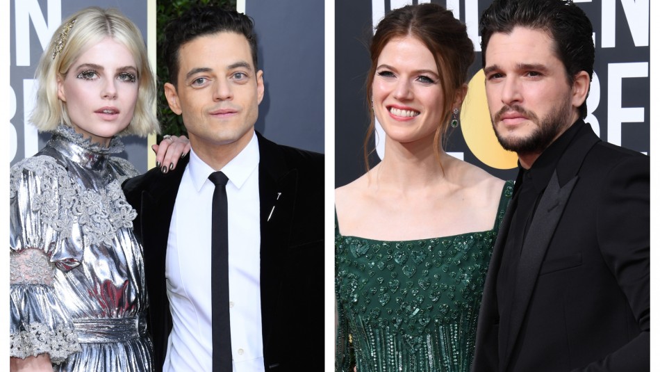 Globos de Oro Amor en la alfombra roja: Las parejas que se robaron las miradas en los Globos de Oro 2020