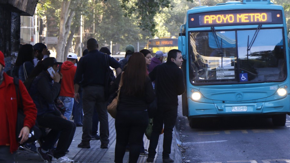 Transporte en Santiago: Revisa los horarios para este martes 7 de enero Transporte Santiago