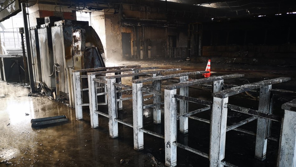Sujetos que habrían incendiado estación San Pablo son detenidos Sujetos que habrían incendiado estación San Pablo son detenidos