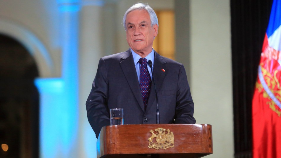 Presidente Sebastián Piñera Encuesta Ipsos: Presidente Piñera registra baja en su aprobación internacional