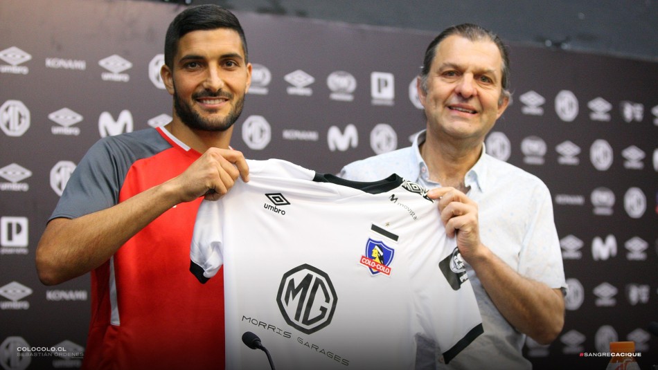 Nicolás Blandi Nicolás Blandi asoma como titular en Colo Colo.