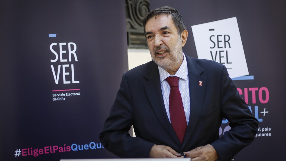 servel plebiscito nueva constitucion Presidente del Servel sobre el plebiscito tras funas a PSU:
