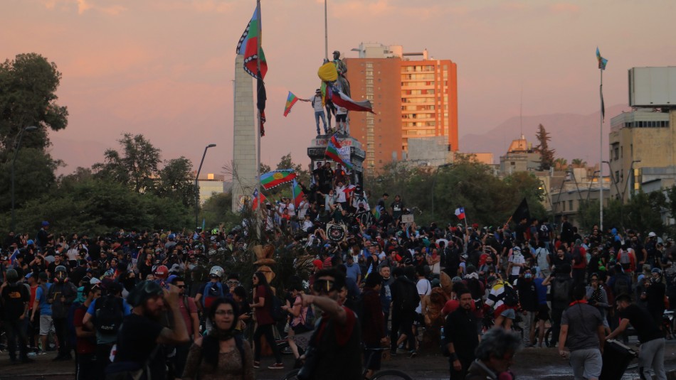Plaza Italia Mesa de Unidad Social realizó balance a tres meses del inicio del estallido en Chile