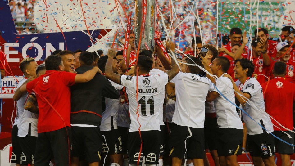 Copa Chile El festejo de Colo Colo en Copa Chile.
