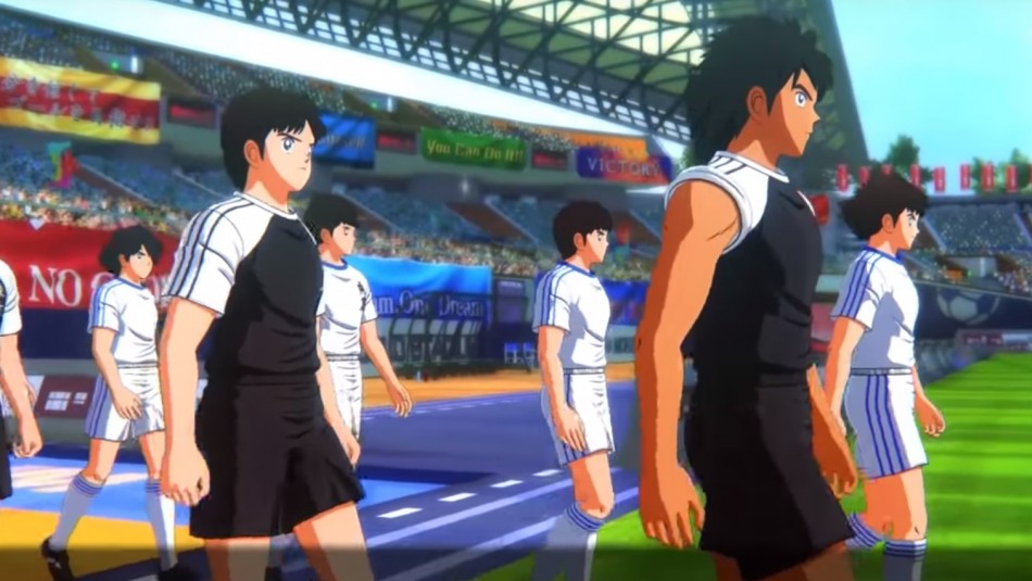 Super Campeones Así luce el videojuego de los Super Campeones.