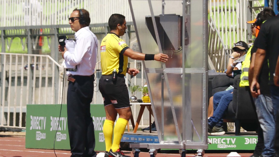 El VAr es protagonista en Valparaíso. El VAR nuevamente es protagonista: Juez cobra penal a favor de la UC ante Wanderers