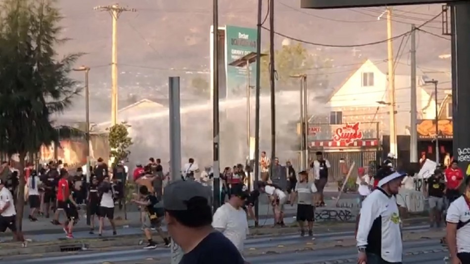 Incidentes en las afueras del Estadio Monumental Partido Colo Colo vs. UC: Serios incidentes se registraron en las afueras del Monumental