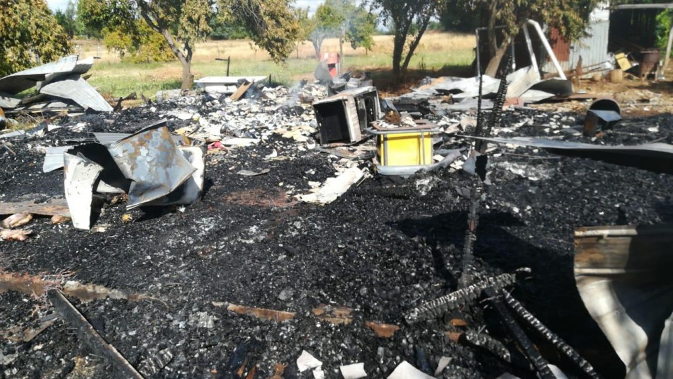 femicidio mulchén Sujeto asesina a expareja en Mulchén y luego incendia la casa