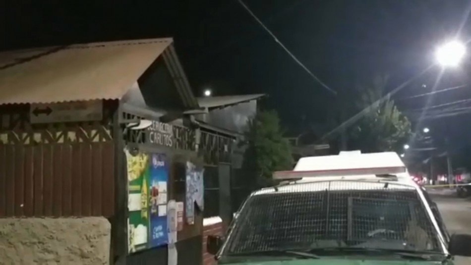 baleo mujer la pintana Sujetos realizan 50 disparos en La Pintana y matan a mujer que estaba en su casa