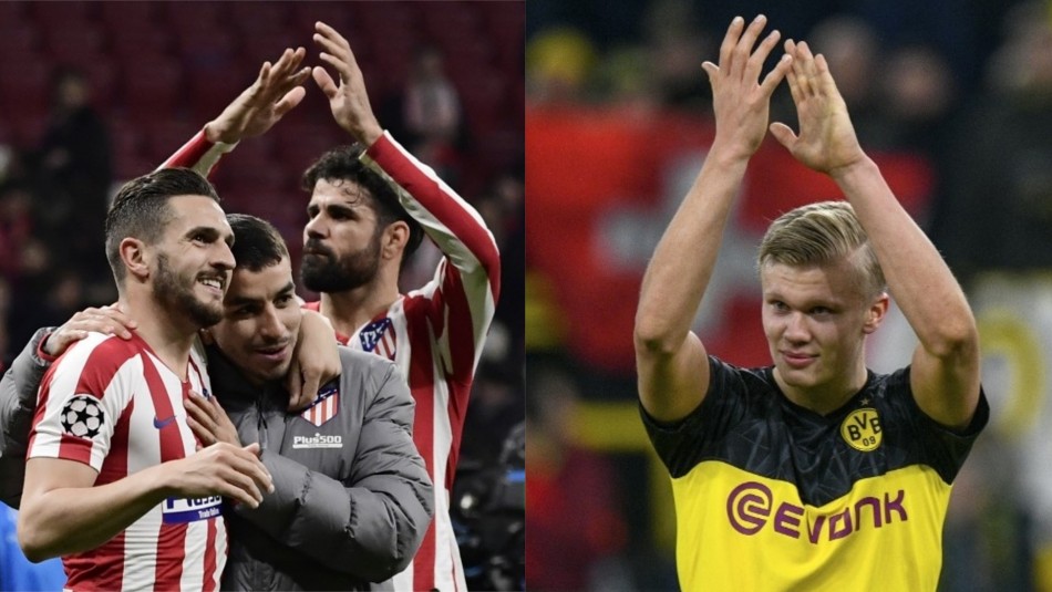 Champions League Atlético venció a Liverpool y Borussia Dortmund sacó ventajas a PSG en inicio de octavos de final en Champions