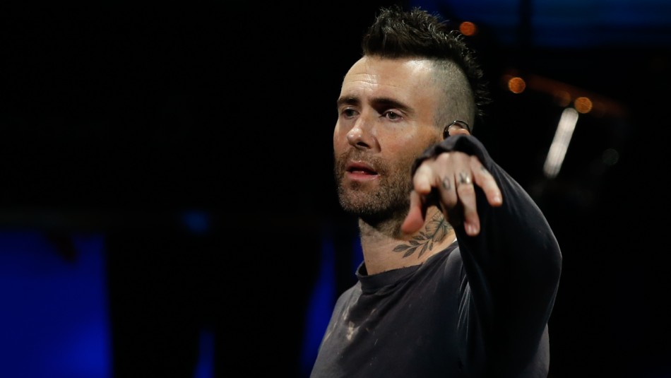 Adam Levine Vocalista de Maroon 5 tras show en Viña: