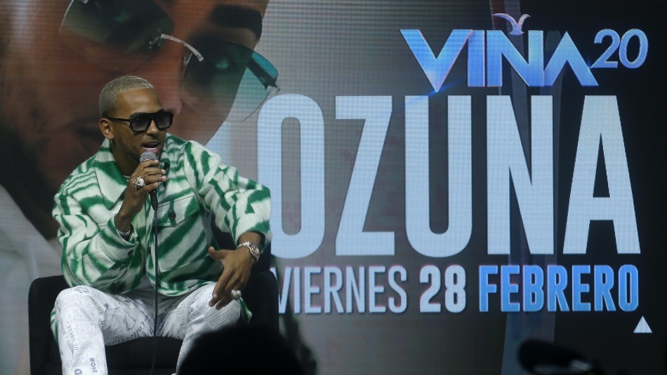 Ozuna Ozuna antes de presentarse en la Quinta Vergara: