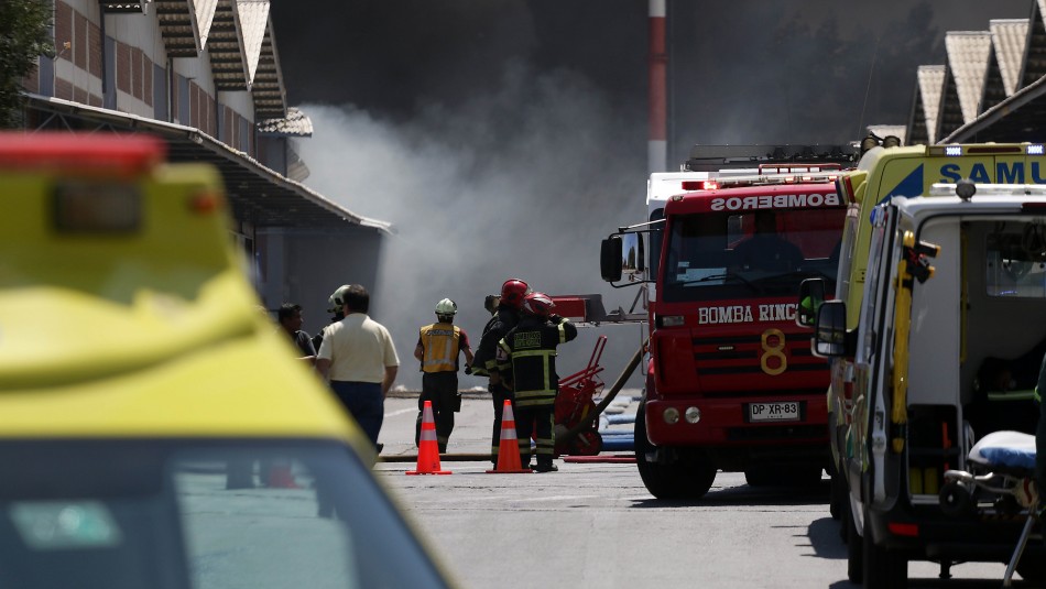 Incendio en Pudahuel: Intendente Guevara confirma que aumentó a cuatro cifra de personas fallecidas Incendio en Pudahuel: Intendente Guevara confirma que aumentó a cuatro cifra de personas fallecidas
