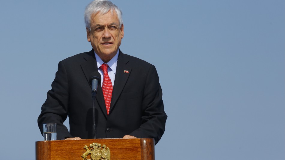 Sebastián Piñera Presidente Piñera por hechos de violencia: Queremos proteger nuestro derecho