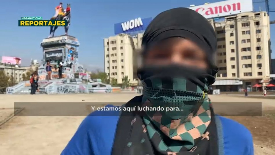 Menores expuestos al peligro: Los niños en las manifestaciones de Plaza Italia Menores expuestos al peligro: Los niños en las manifestaciones de Plaza Italia