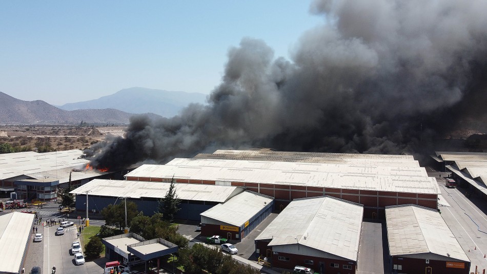 Incendio Pudahuel Director de Onemi por incendio en Pudahuel: