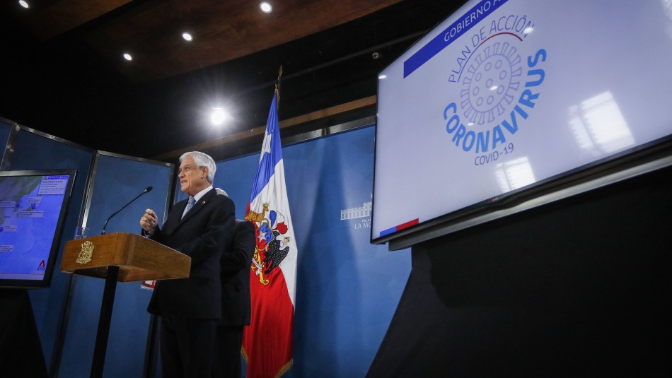 Sebastián Piñera. Presidente Piñera presenta