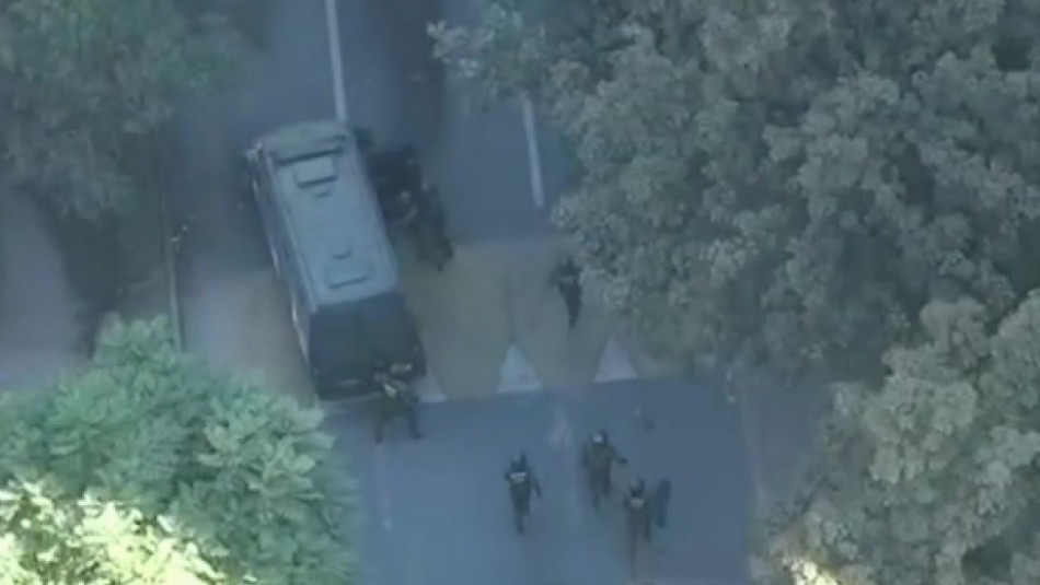 Incidentes Carabineros tras 29 detenciones el martes en Plaza Italia: