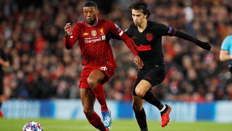 Champions League Liverpool choca ante Atlético Madrid en Champions.