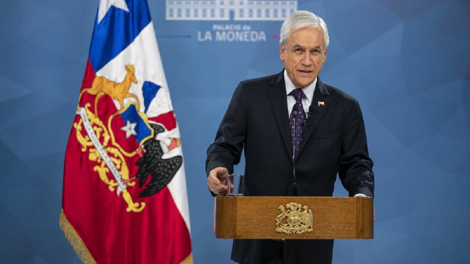 Presidente Piñera Piñera anuncia medidas por coronavirus: