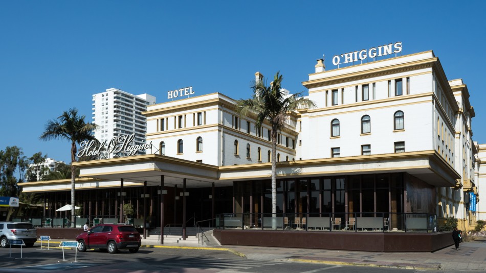 Hotel O'Higgins es puesto a disposición del Minsal para atender pacientes con coronavirus Hotel O'Higgins es puesto a disposición del Minsal para atender pacientes con coronavirus