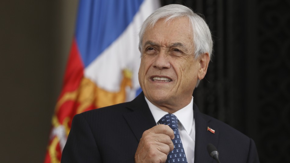 Sebastián Piñera Piñera anuncia plan de fortalecimiento económico de emergencia por US$ 11.700 millones