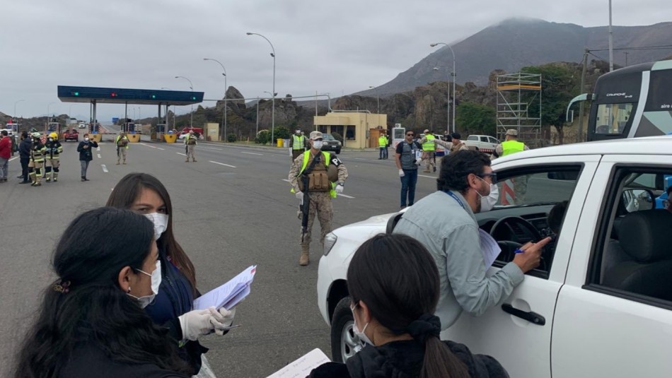 Pichidangui Aduana Sanitaria en Pichidangui: dejan de entregar pasaporte sanitario para ingresar al norte del país