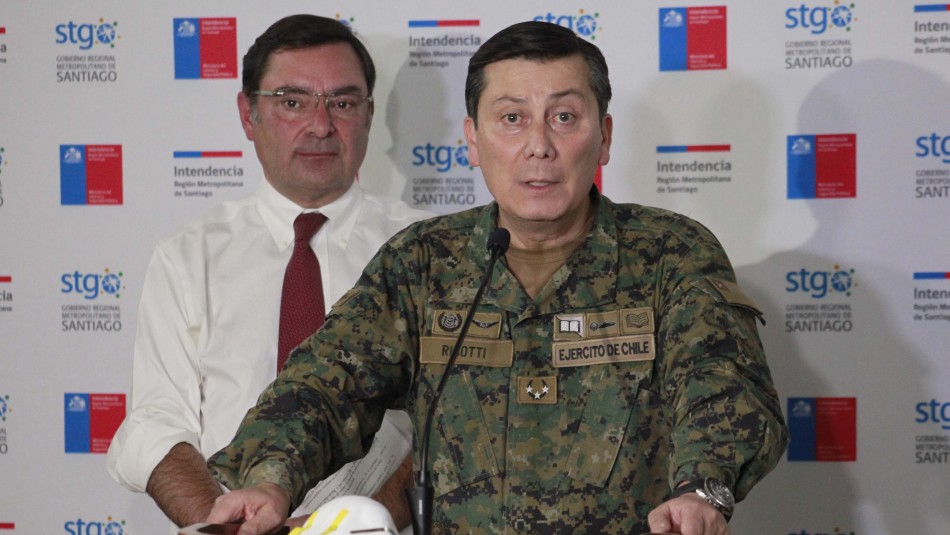 General Carlos Ricotti Coronavirus en Santiago: Desde este domingo se realizarán controles de identidad en la vía pública