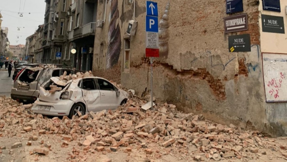 Sismo De Intensidad 5 3 Sacude A Zagreb Y Provoca Danos Materiales Meganoticias