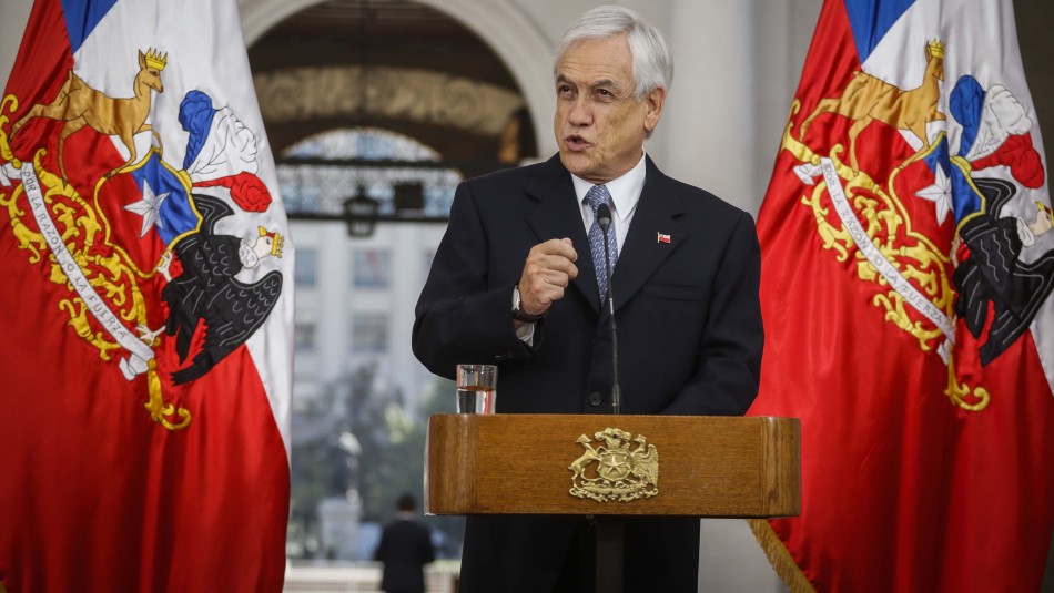 Sebastián Piñera Permiso de circulación: Piñera anuncia veto al proyecto para eliminar intereses y permitir pago en 2 cuotas