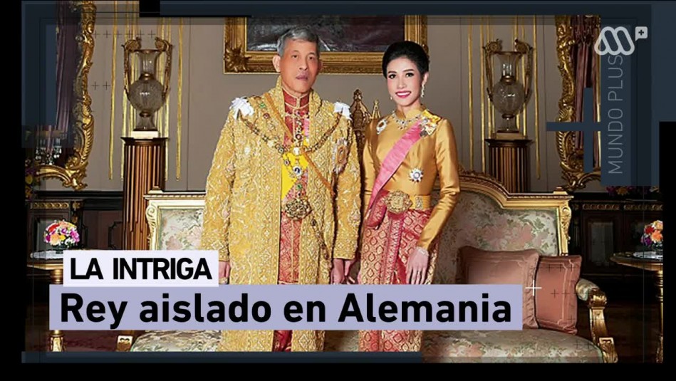 Rey de Tailandia aislado en Alemania Rey de Tailandia aislado en Alemania