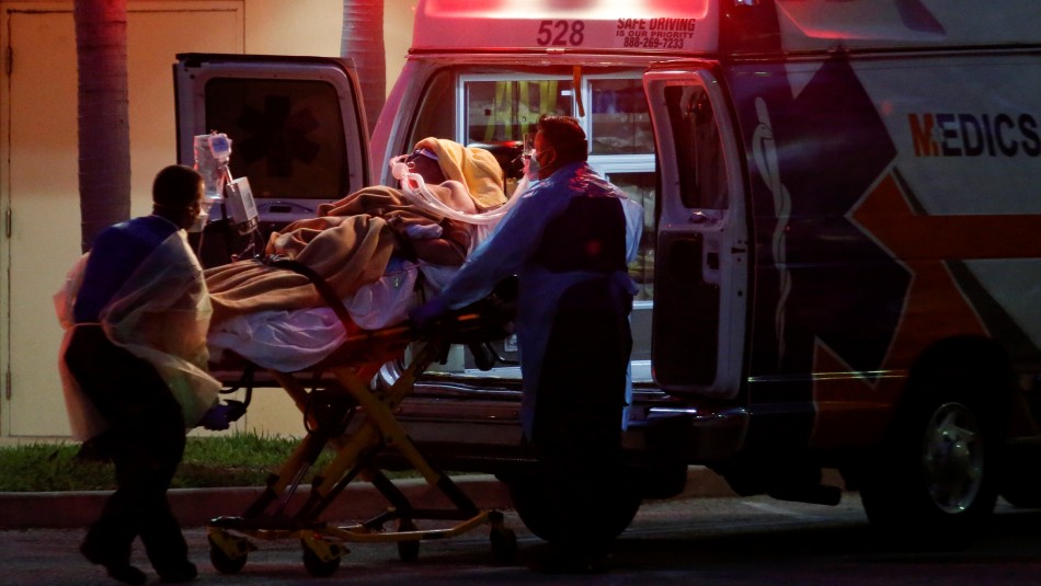 Enfermos de coronavirus en Estados Unidos Estados Unidos registra récord de 1.169 muertos en un día por coronavirus
