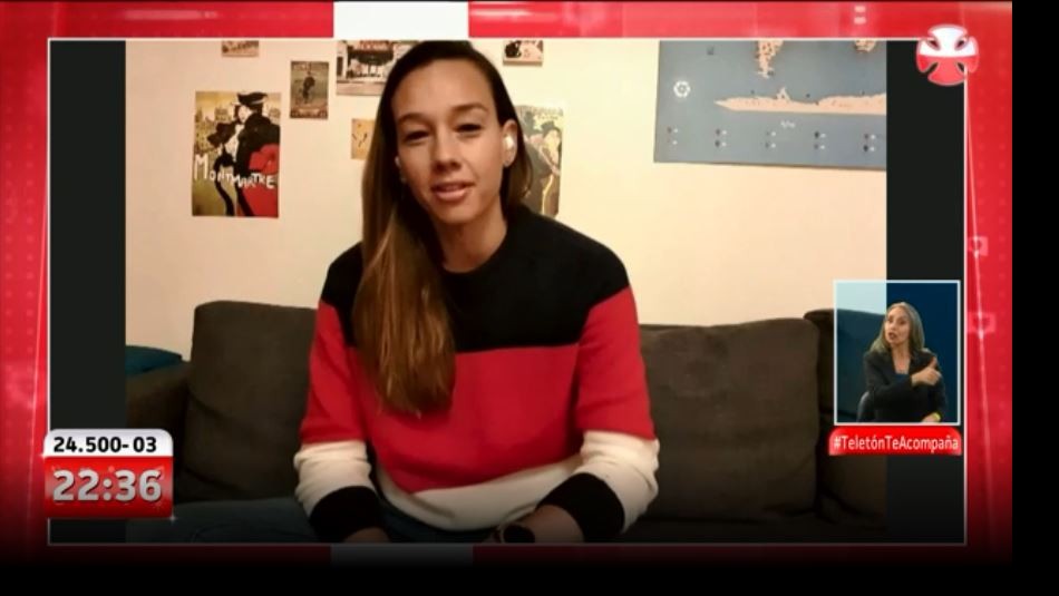 Christiane Endler hace llamado desde París a apoyar la Teletón: Christiane Endler hace llamado desde París a apoyar la Teletón: