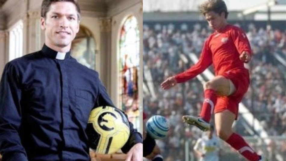 Ñublense El ex futbolista de Ñublense y que ahora es cura.