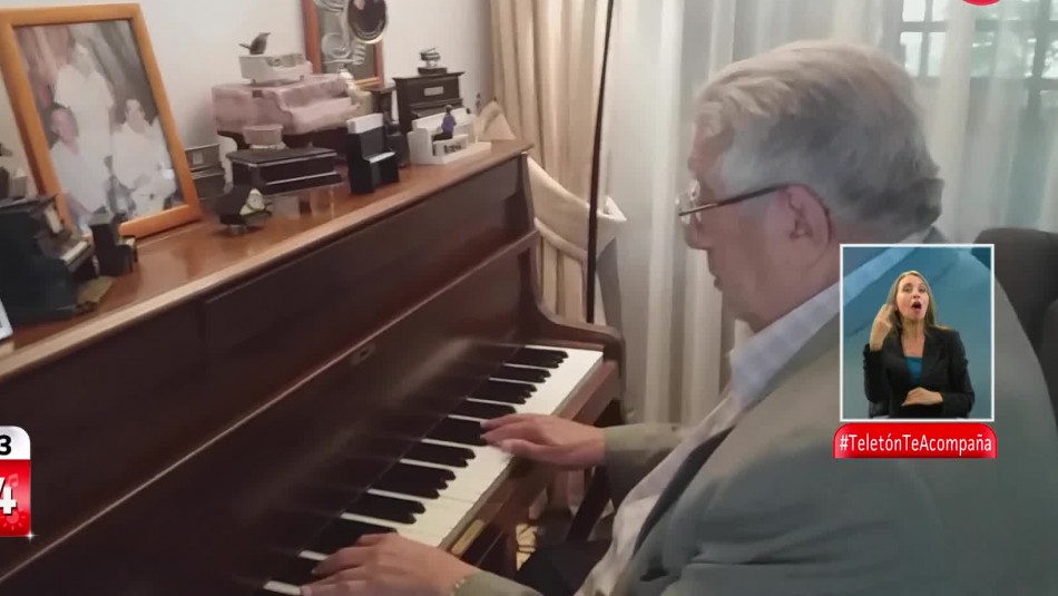 Valentin Trujillo Don Francisco se emocionó profundamente con video del