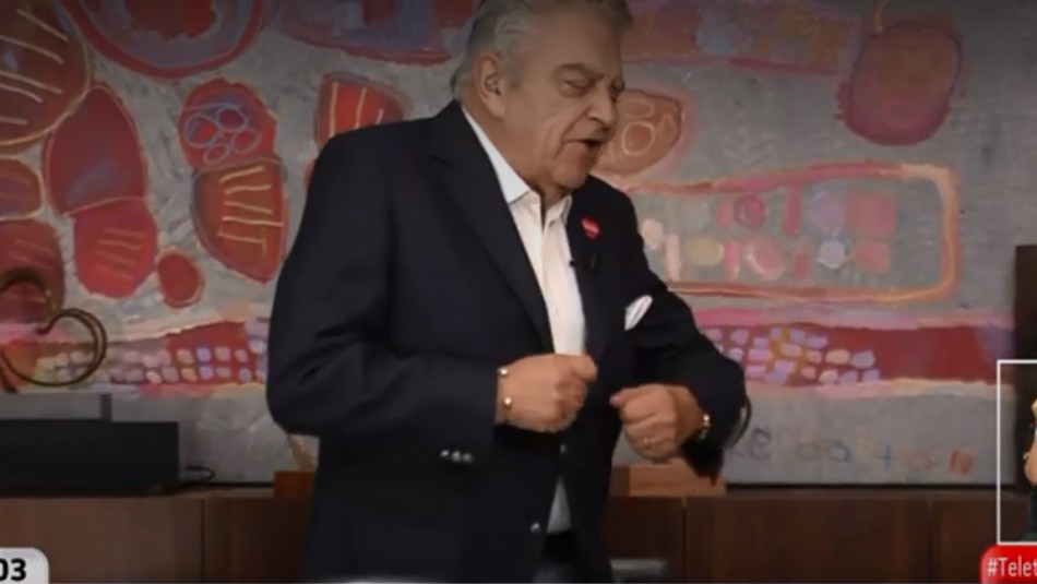 Don Francisco perreó al ritmo de Don Francisco perreó al ritmo de